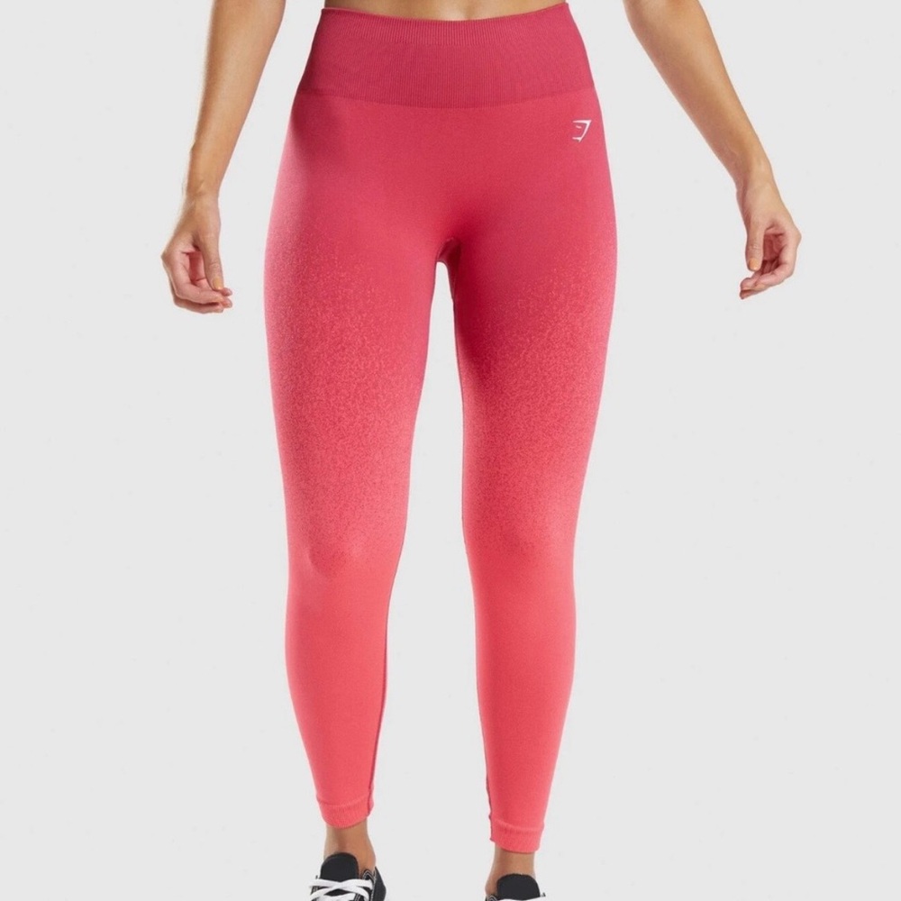 Gymshark Ombré Workout Leggings Pink size S